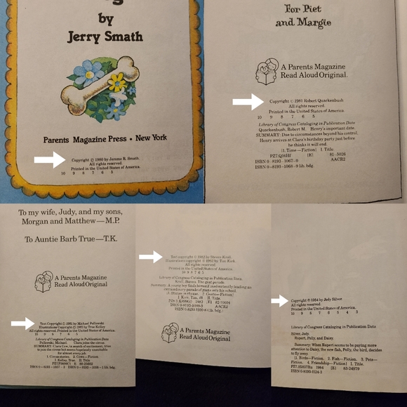 1980's SET of 5 Children's Books! - Picture 4 of 10